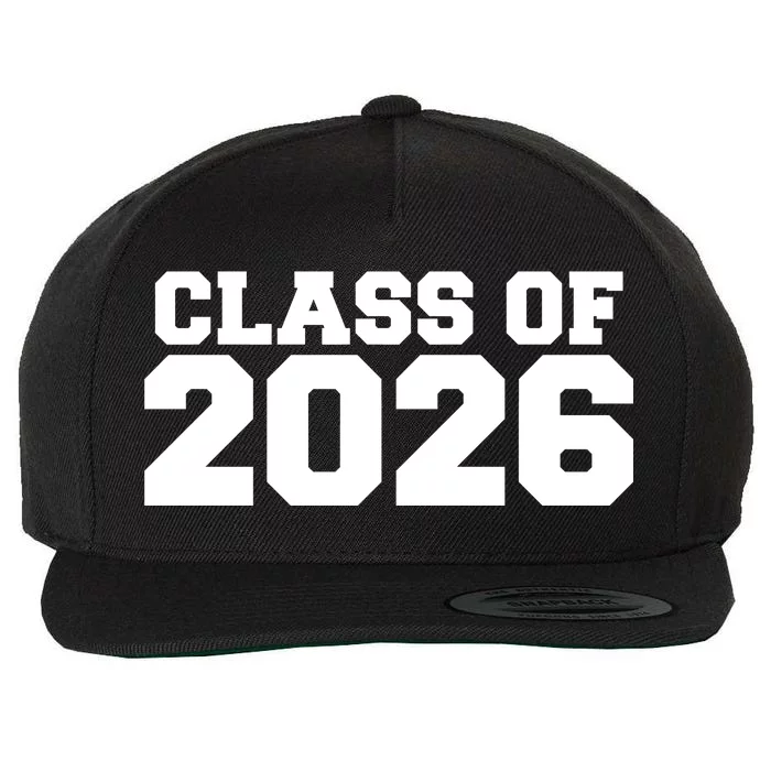 Class Of 2026 Graduation Wool Snapback Cap