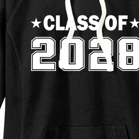 Class of 2028 Fist Day of SchooL Women's Fleece Hoodie