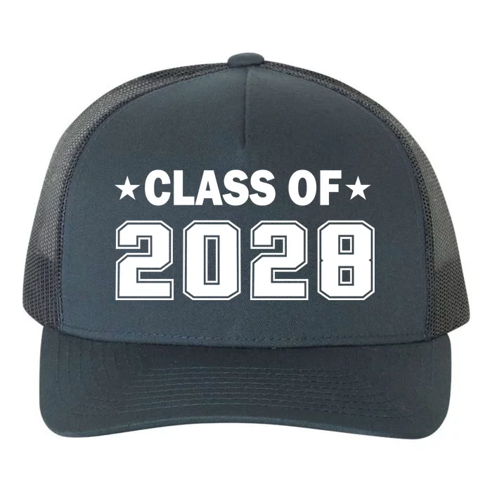 Class of 2028 Fist Day of SchooL Yupoong Adult 5-Panel Trucker Hat