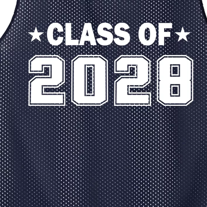 Class of 2028 Fist Day of SchooL Mesh Reversible Basketball Jersey Tank