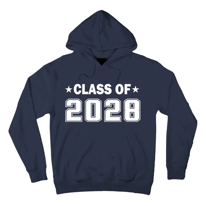 Class of 2028 Fist Day of SchooL Tall Hoodie