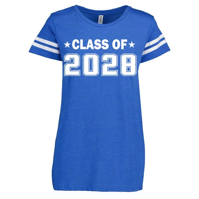 Class of 2028 Fist Day of SchooL Enza Ladies Jersey Football T-Shirt