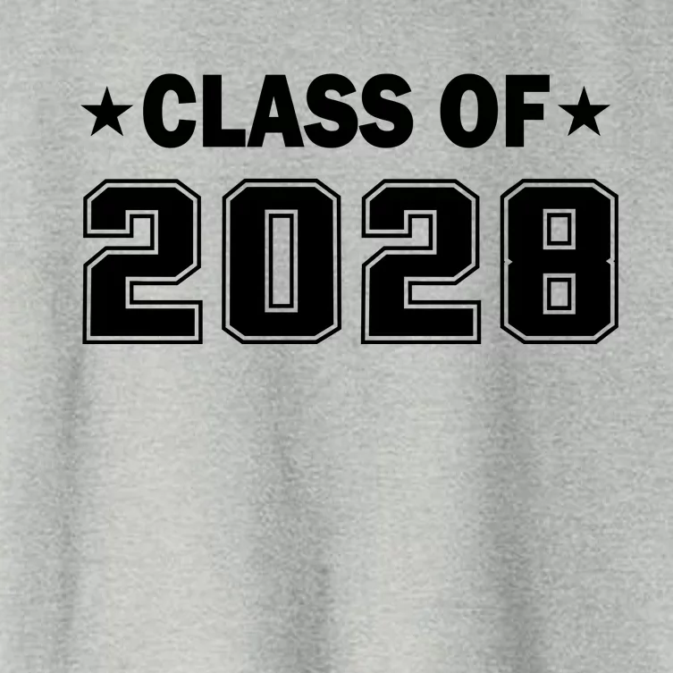 Class of 2028 Fist Day of SchooL Women's Crop Top Tee