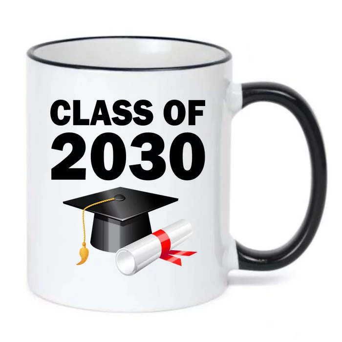 Class of 2030 Black Color Changing Mug