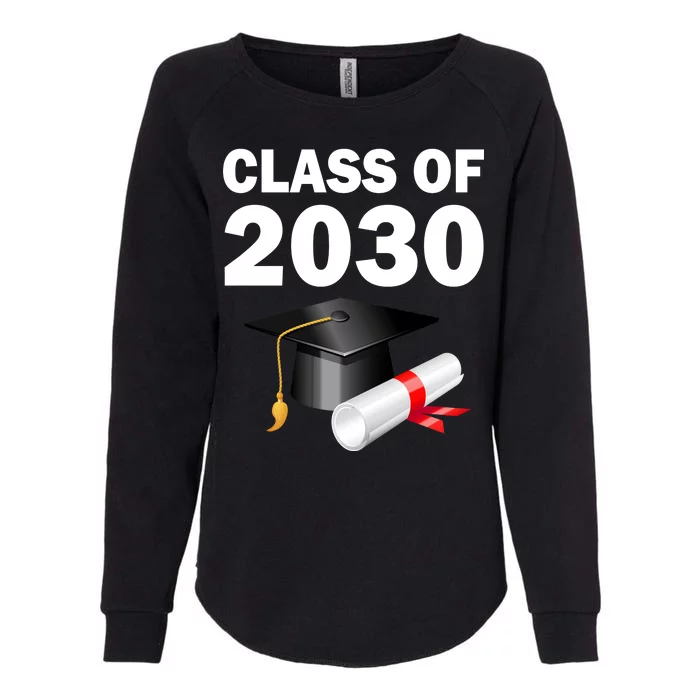 Class of 2030 Womens California Wash Sweatshirt