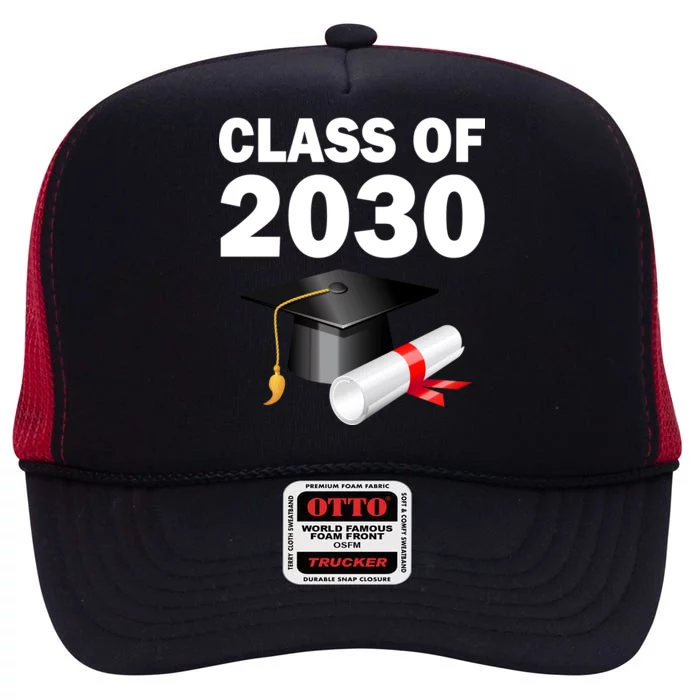 Class of 2030 High Crown Mesh Trucker Hat