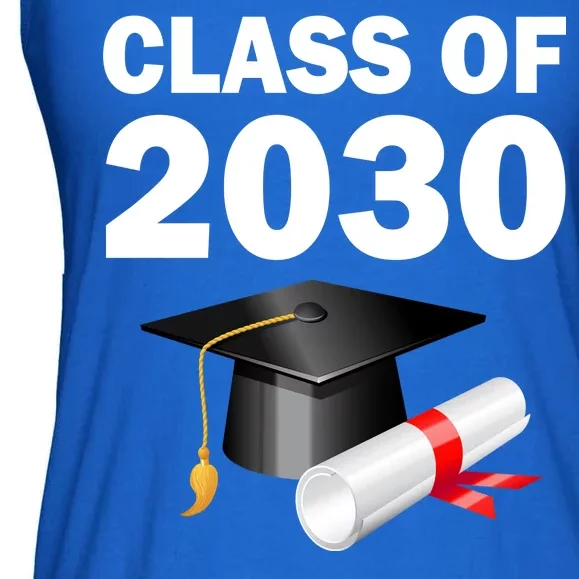 Class of 2030 Ladies Essential Flowy Tank