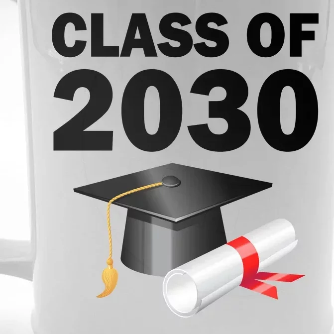 Class of 2030 Front & Back Beer Stein