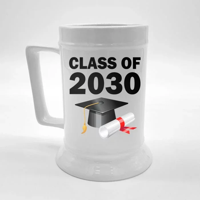 Class of 2030 Front & Back Beer Stein