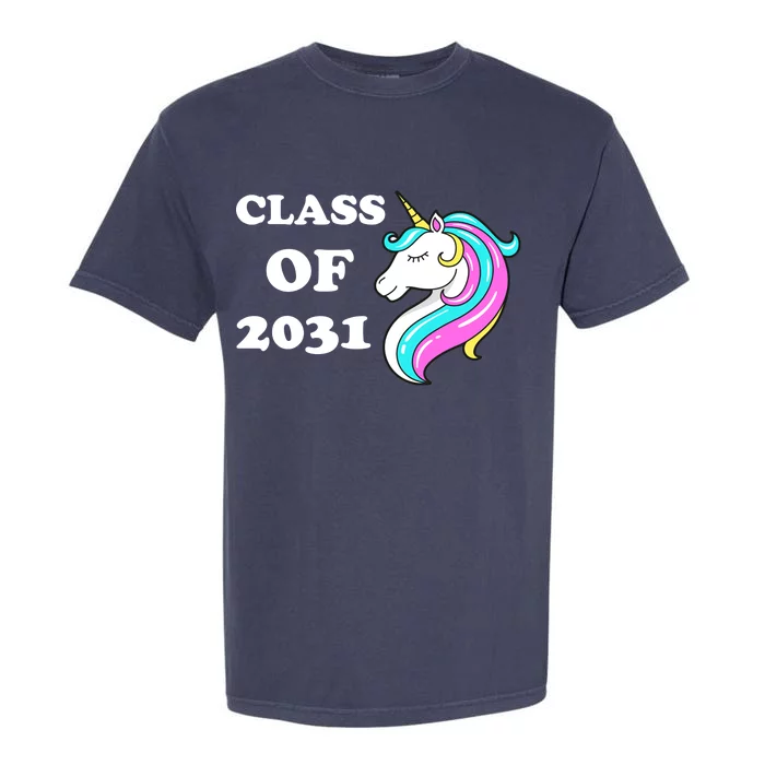 Class Of 2031 Unicorn Garment-Dyed Heavyweight T-Shirt