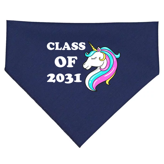 Class Of 2031 Unicorn USA-Made Doggie Bandana