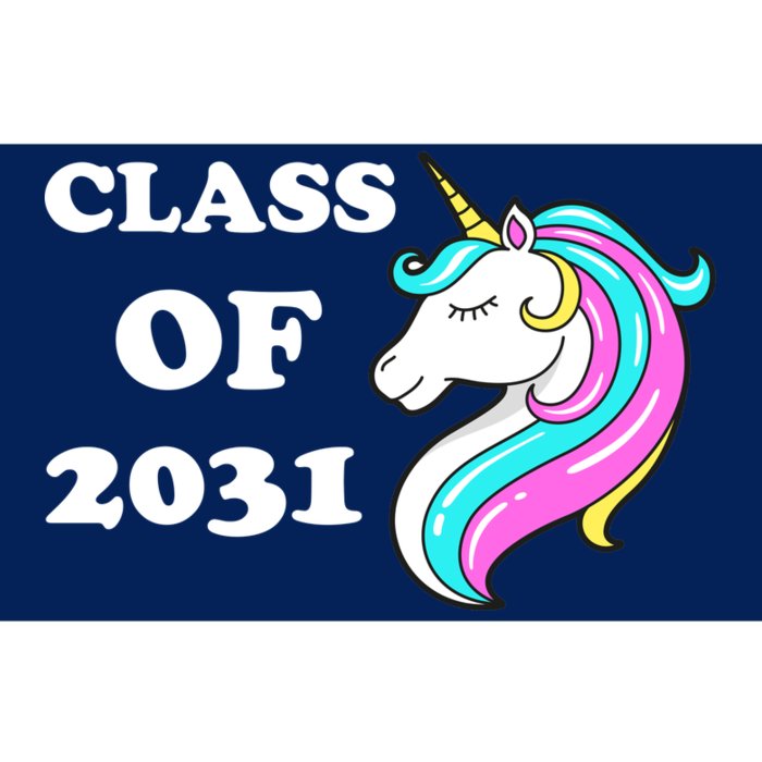 Class Of 2031 Unicorn Bumper Sticker