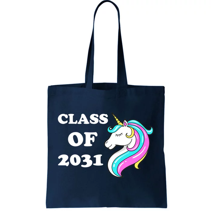 Class Of 2031 Unicorn Tote Bag