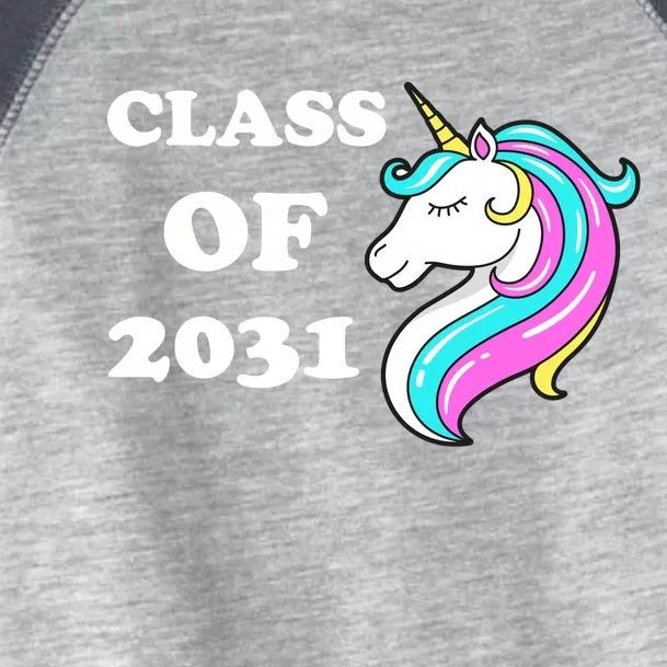 Class Of 2031 Unicorn Toddler Fine Jersey T-Shirt