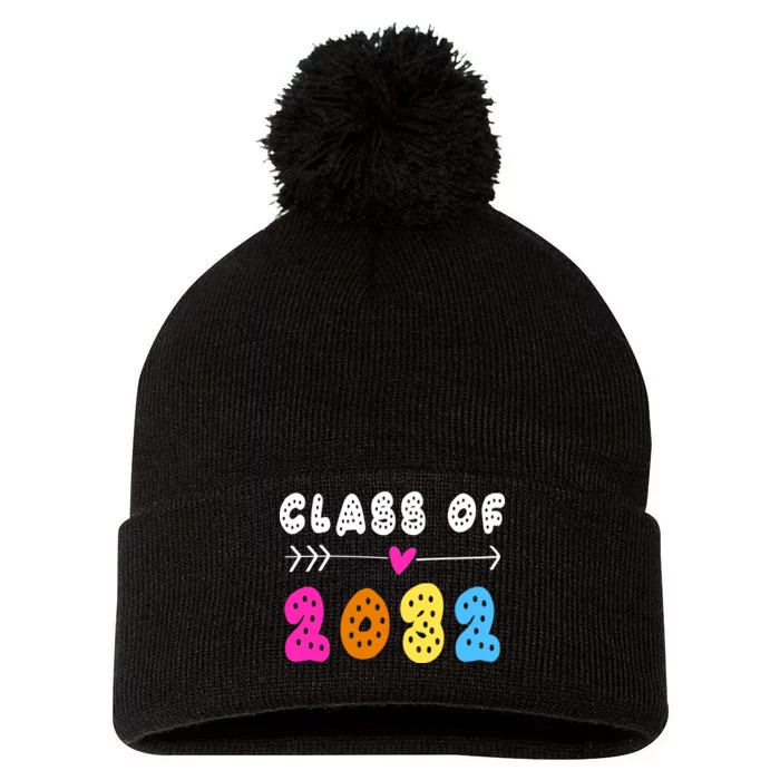 Class Of 2032 Pom Pom 12in Knit Beanie