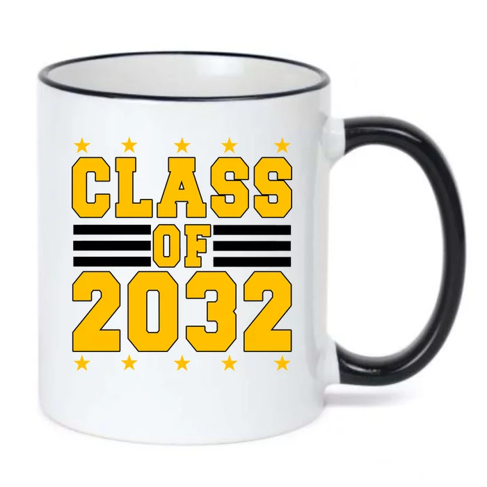 Class Of 2032 First Day Of Kindergarten Black Color Changing Mug