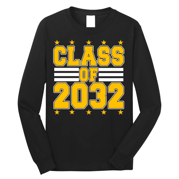 Class Of 2032 First Day Of Kindergarten Long Sleeve Shirt