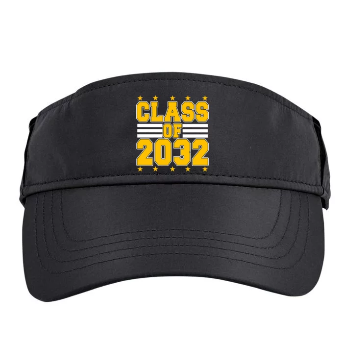 Class Of 2032 First Day Of Kindergarten Adult Drive Performance Visor