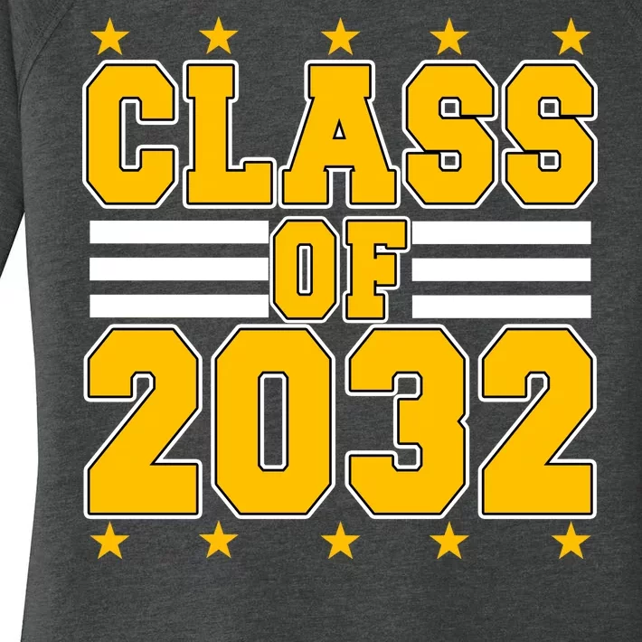 Class Of 2032 First Day Of Kindergarten Women's Perfect Tri Tunic Long Sleeve Shirt