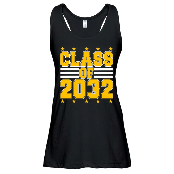 Class Of 2032 First Day Of Kindergarten Ladies Essential Flowy Tank