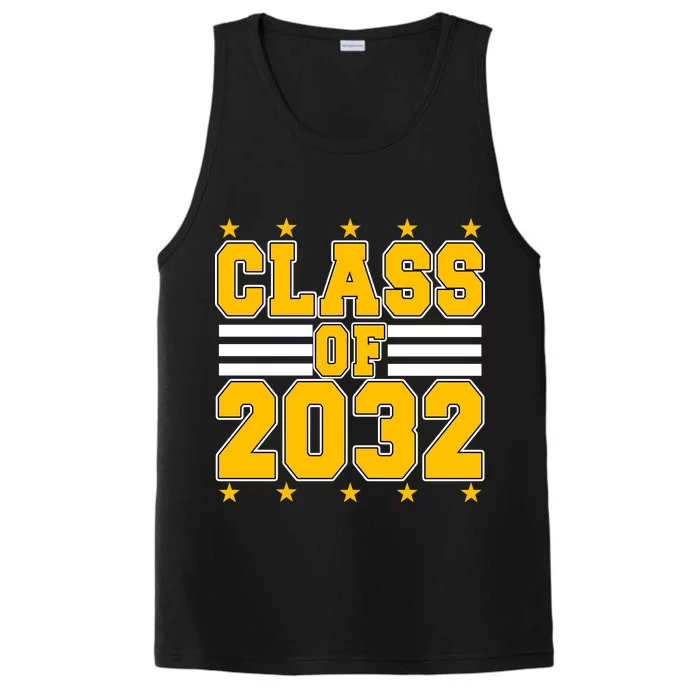 Class Of 2032 First Day Of Kindergarten Performance Tank