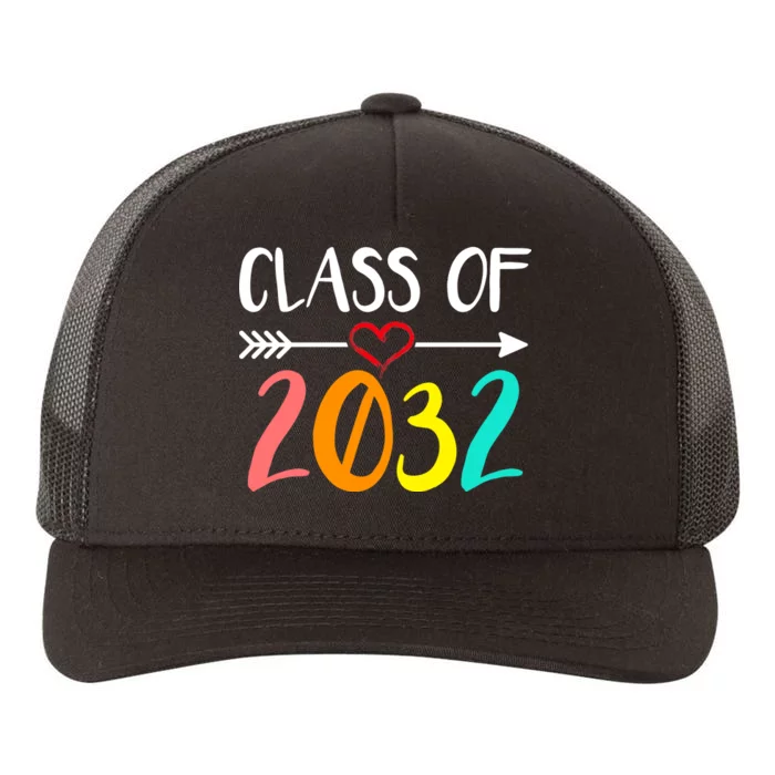 Class Of 2032 First Day Of School Kindergarten Yupoong Adult 5-Panel Trucker Hat