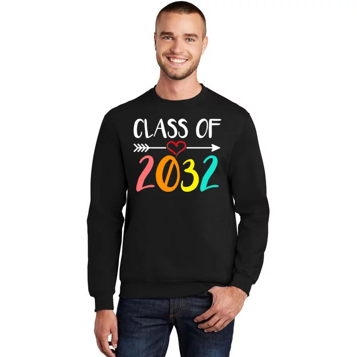 Class Of 2032 First Day Of School Kindergarten Sweatshirt