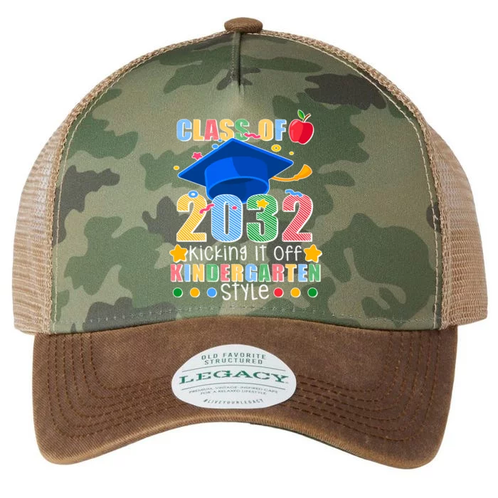 Class of 2032 Kicking off Kindergarten Legacy Tie Dye Trucker Hat