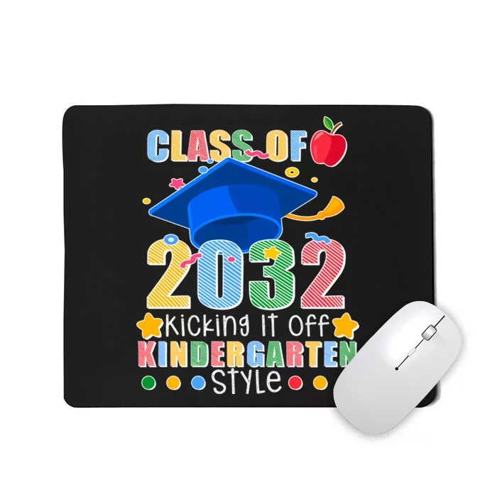 Class of 2032 Kicking off Kindergarten Mousepad