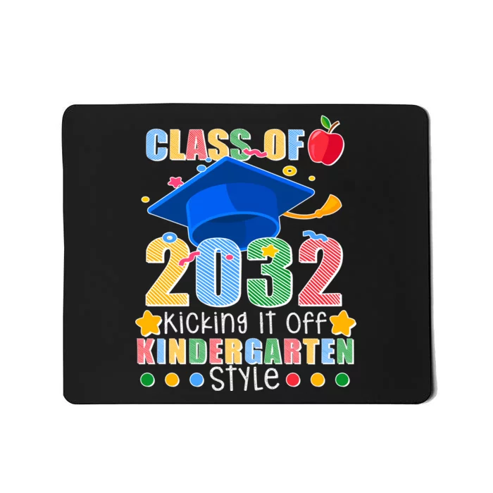 Class of 2032 Kicking off Kindergarten Mousepad