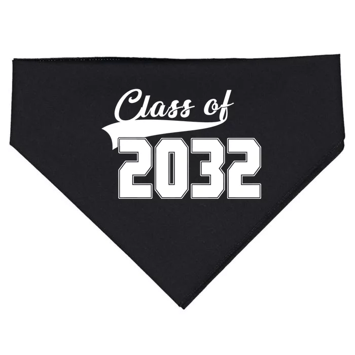 Class Of 2032 Kindergarten Future Graduate USA-Made Doggie Bandana