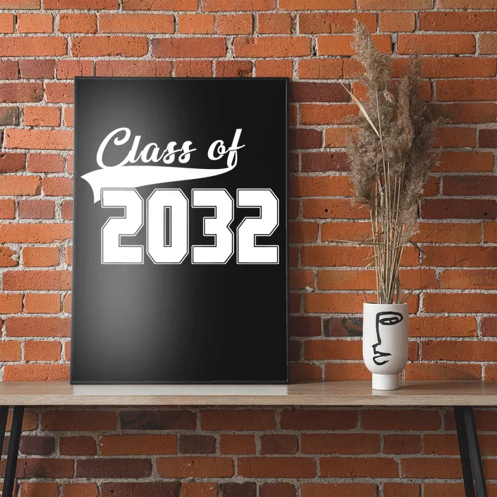 Class Of 2032 Kindergarten Future Graduate Poster