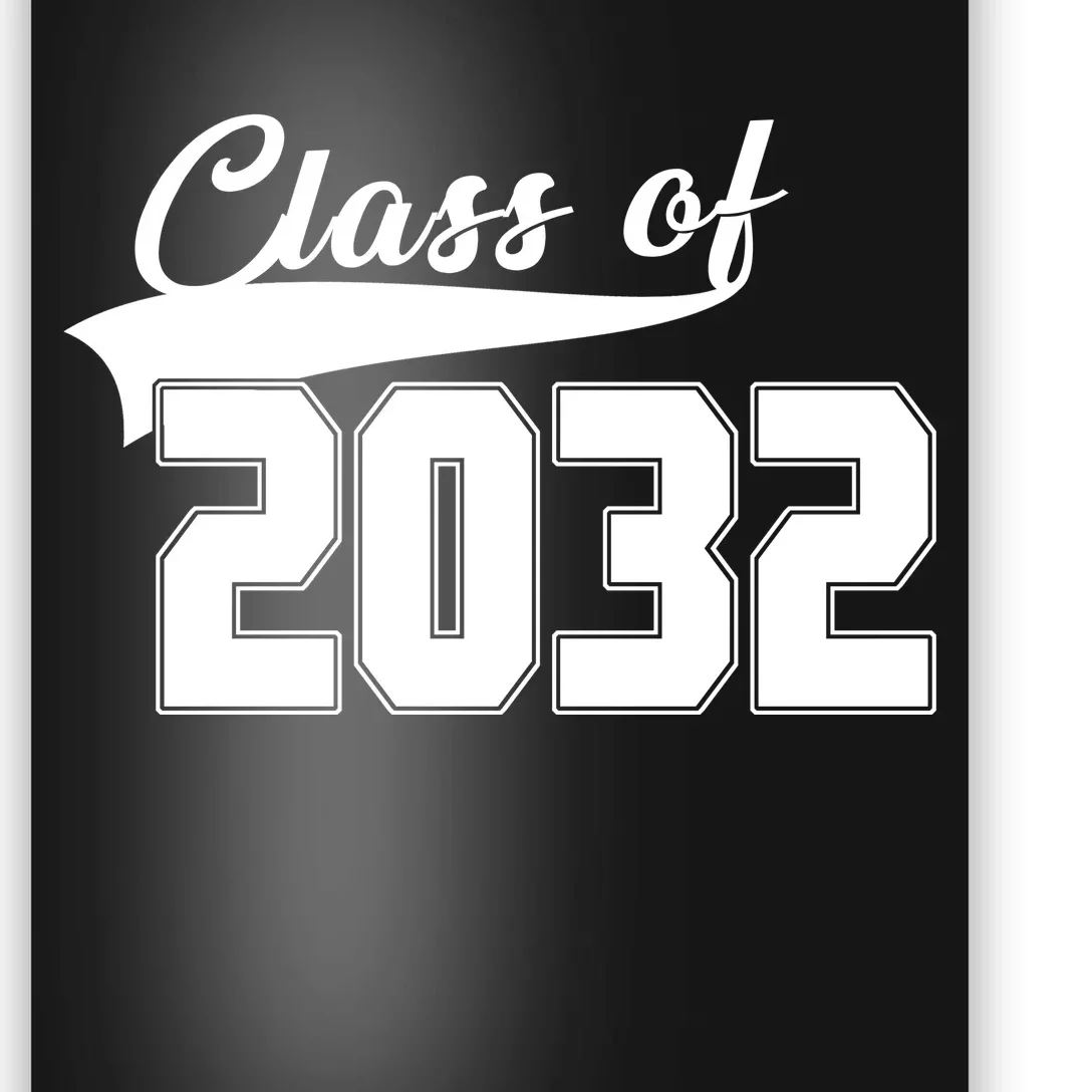 Class Of 2032 Kindergarten Future Graduate Poster