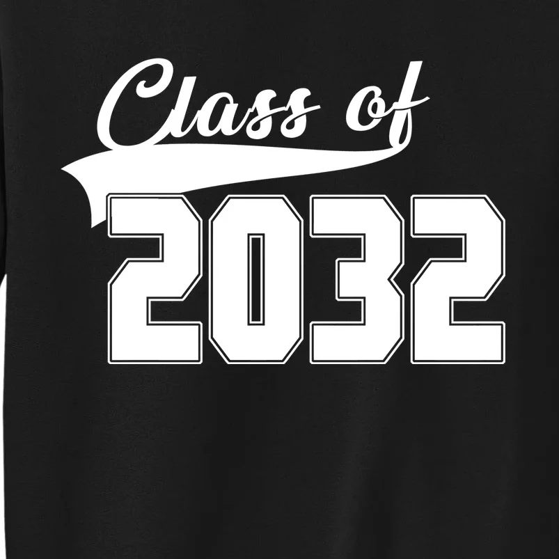 Class Of 2032 Kindergarten Future Graduate Tall Sweatshirt