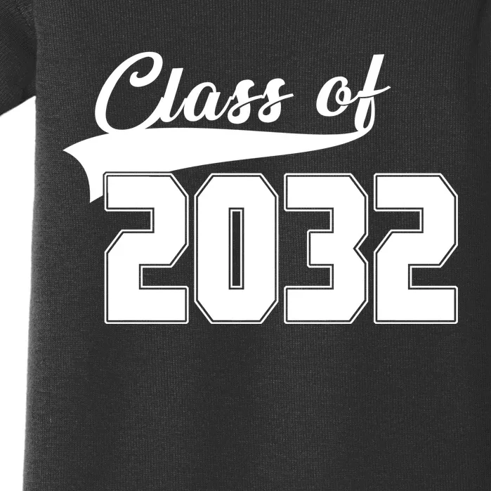 Class Of 2032 Kindergarten Future Graduate Baby Bodysuit