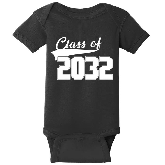 Class Of 2032 Kindergarten Future Graduate Baby Bodysuit