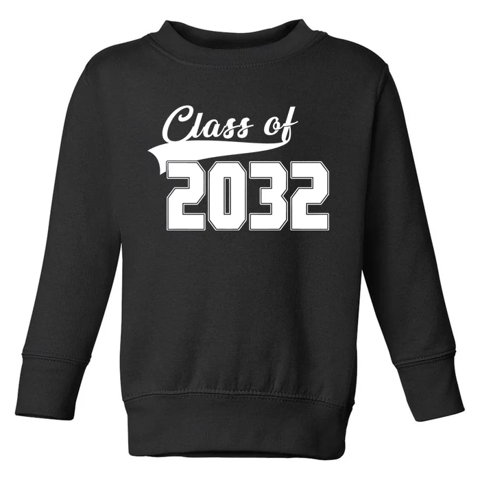 Class Of 2032 Kindergarten Future Graduate Toddler Sweatshirt