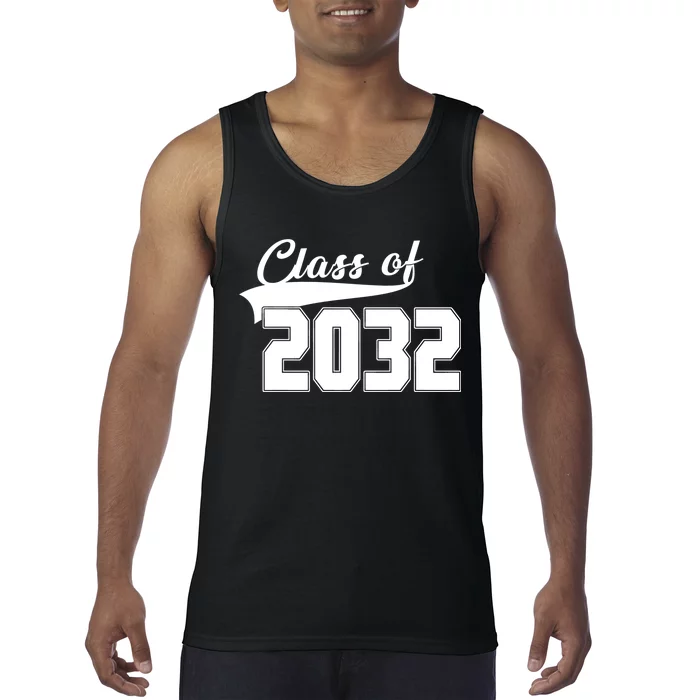 Class Of 2032 Kindergarten Future Graduate Tank Top