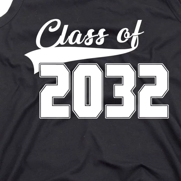 Class Of 2032 Kindergarten Future Graduate Tank Top