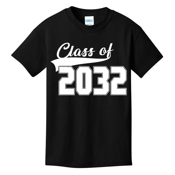 Class Of 2032 Kindergarten Future Graduate Kids T-Shirt