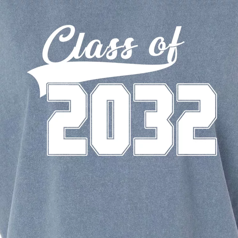 Class Of 2032 Kindergarten Future Graduate Garment-Dyed Women's Muscle Tee