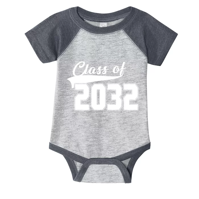 Class Of 2032 Kindergarten Future Graduate Infant Baby Jersey Bodysuit