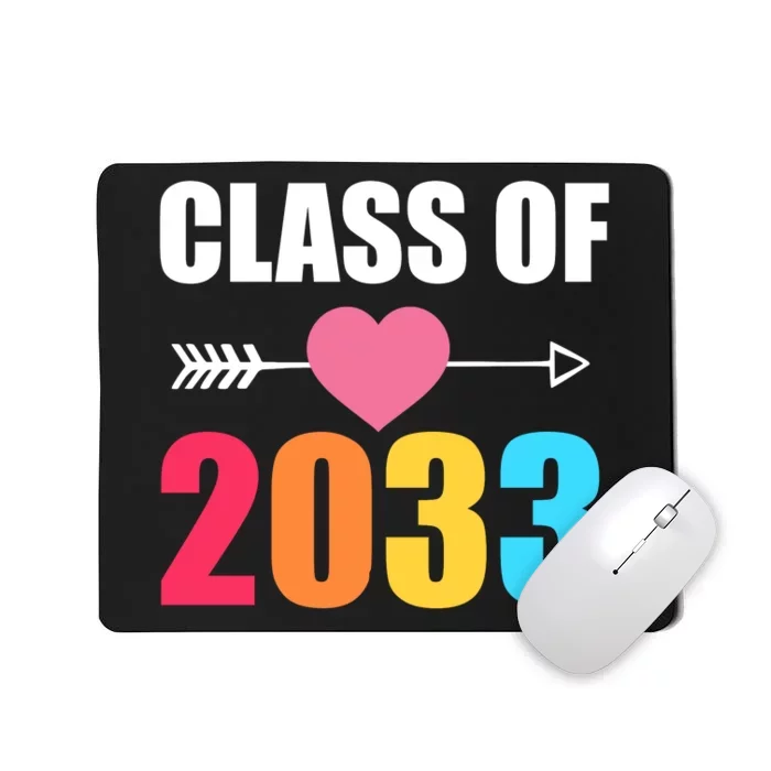 Class of 2033 School Kindergarten Colorful Mousepad