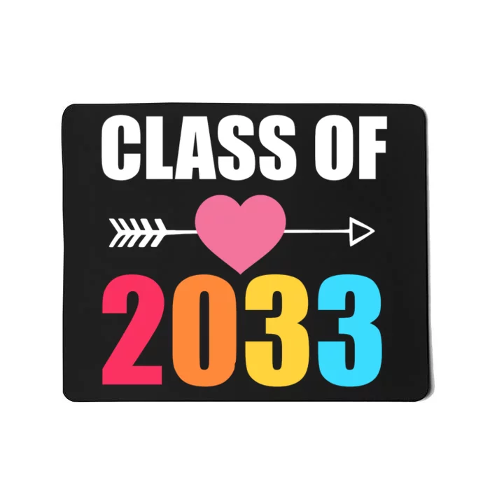 Class of 2033 School Kindergarten Colorful Mousepad