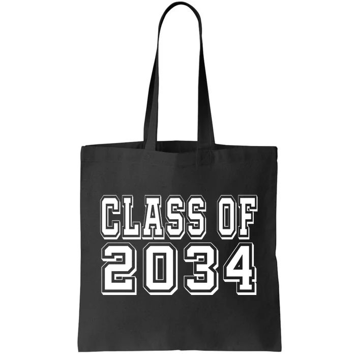 Class Of 2034 Grow With Me Tote Bag