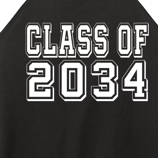 Class Of 2034 Grow With Me Women’s Perfect Tri Rocker Tank