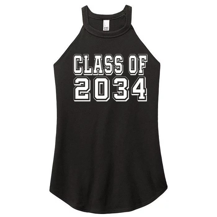 Class Of 2034 Grow With Me Women’s Perfect Tri Rocker Tank