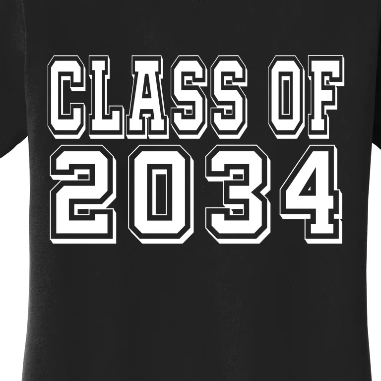 Class Of 2034 Grow With Me Women's T-Shirt