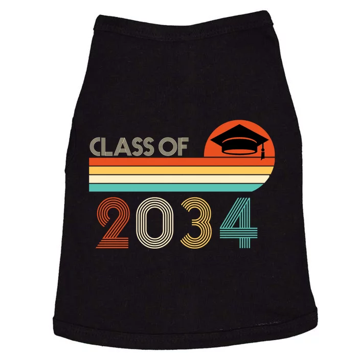 Class Of 2034 Grow With Me Pre-K Graduate Vintage Doggie Tank