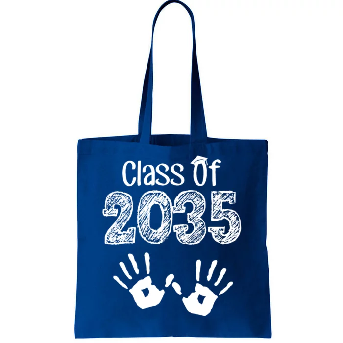 Class of 2035 Grow With Me Handprint Pre-K Tote Bag